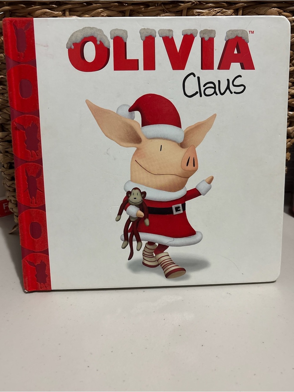 Olivia Claus Hardcover Christmas Book for Kids
